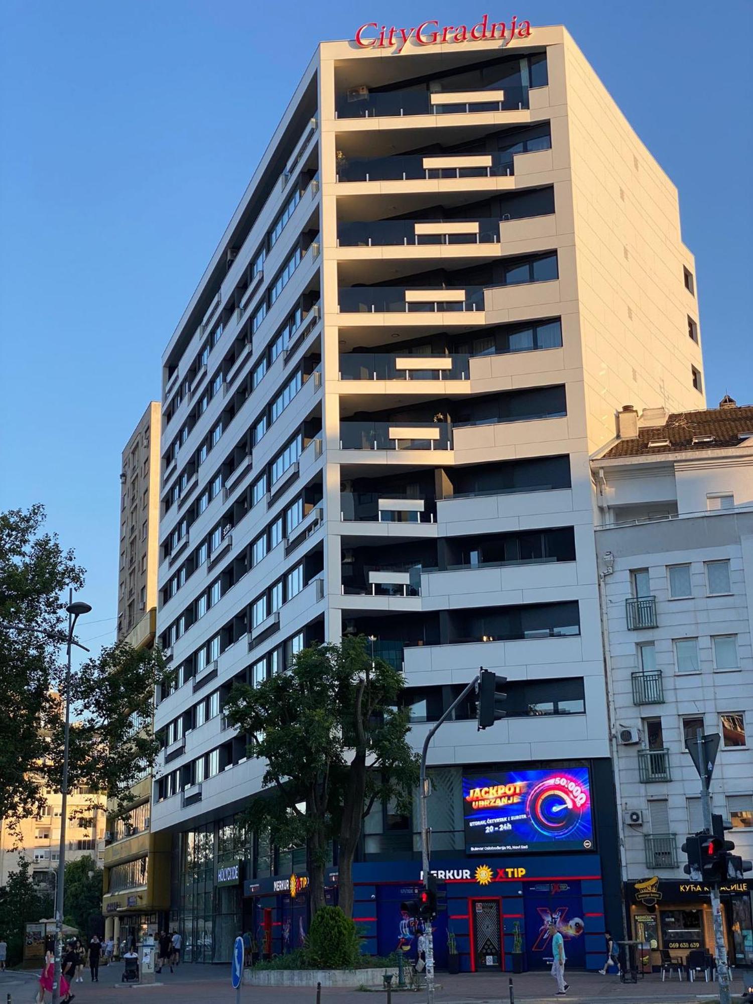 Sky Apartments Novi Sad Exteriér fotografie
